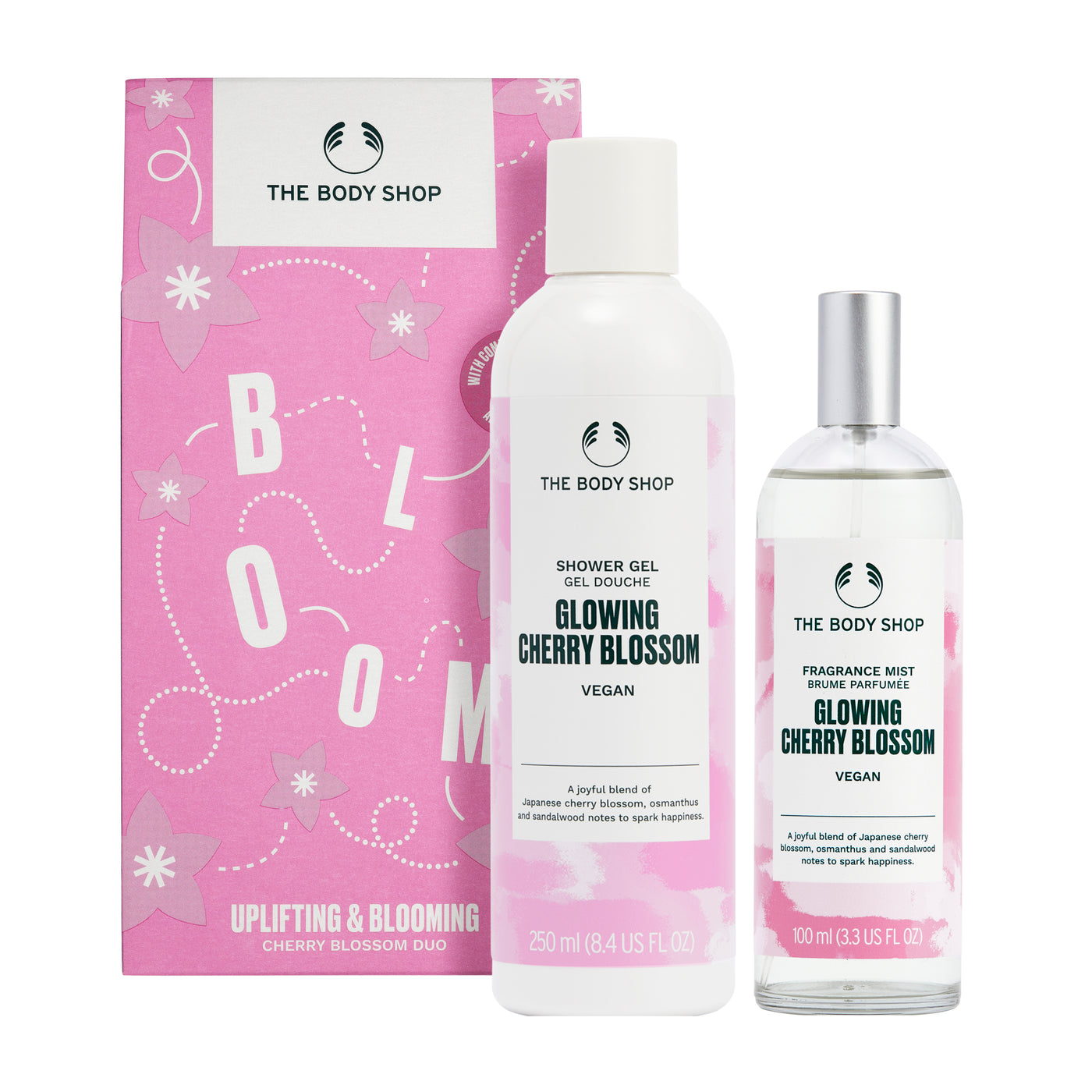 Uplifting & Blooming Cherry Blossom Duo