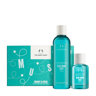 Vibrant & Fresh Blue Musk Zest Gift Box